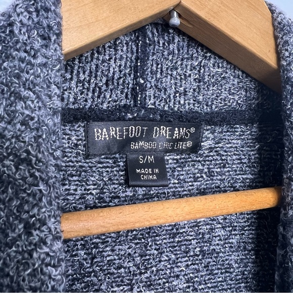 BAREFOOT DREAMS Bamboo Cozy Chic Lite Cardigan Sweater - Picture 3 of 4